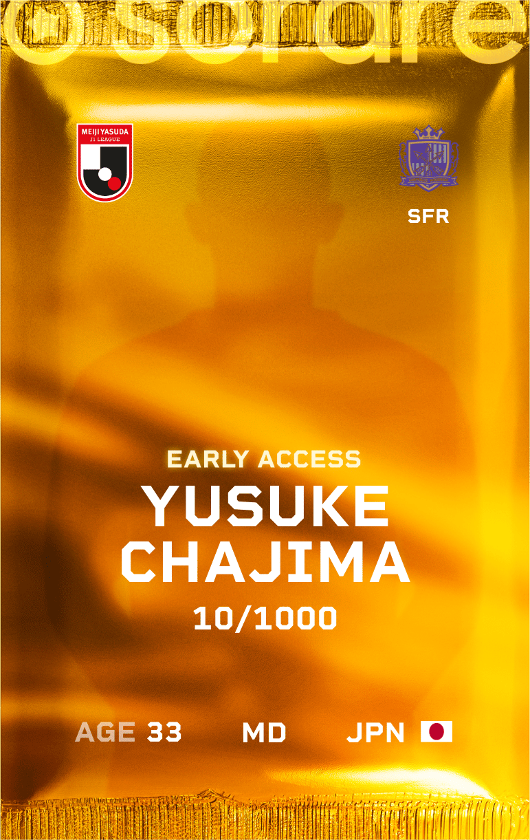 Yusuke Chajima 2025-26 • Limited 10/1000