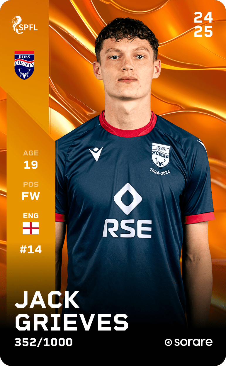 Jack Grieves 2024-25 • Limited 352/1000