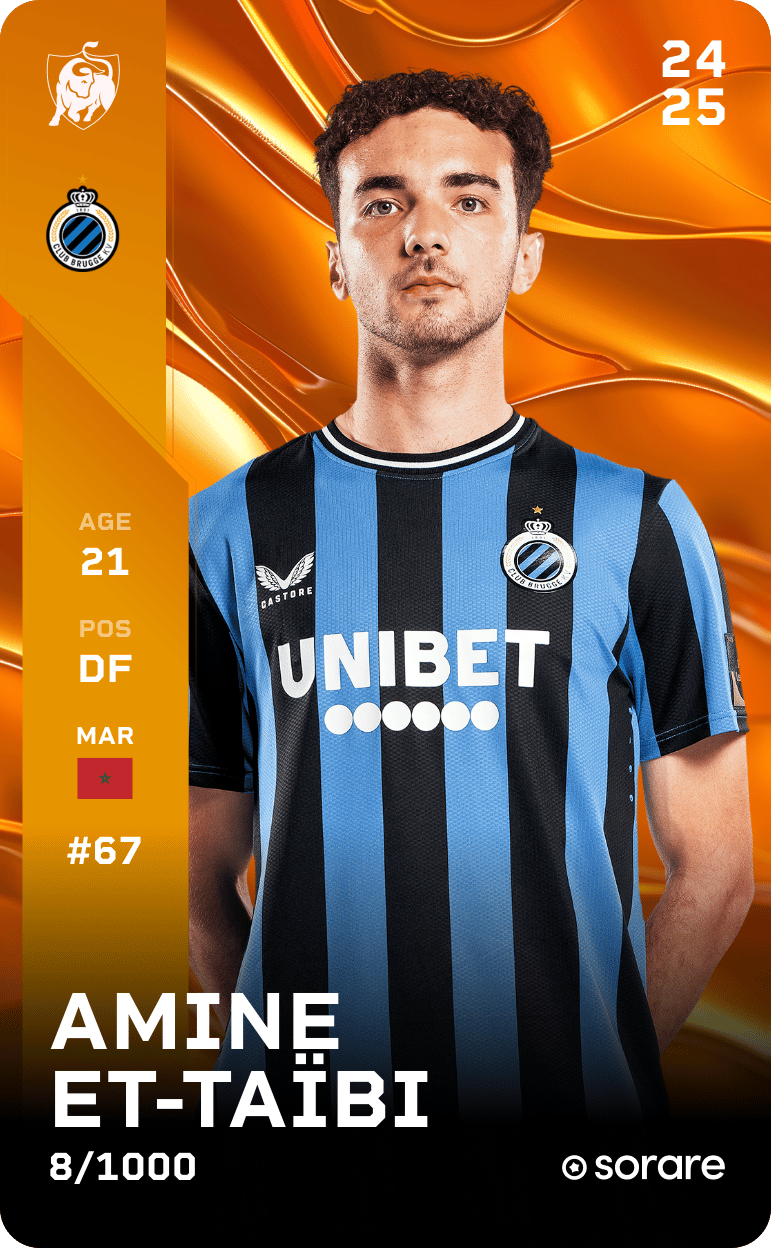 Amine Et-Taïbi 2024-25 • Limited 8/1000