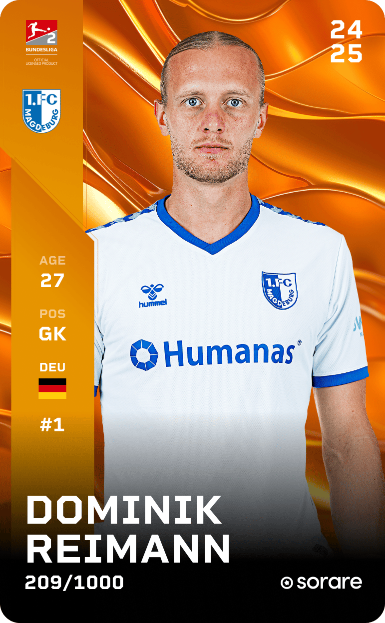 Dominik Reimann 2024-25 • Limited 209/1000