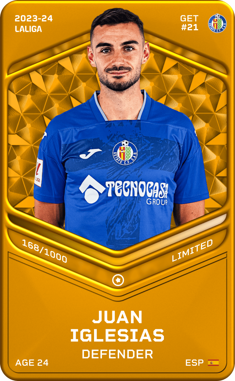 Juan Iglesias 2023-24 • Limited 168/1000