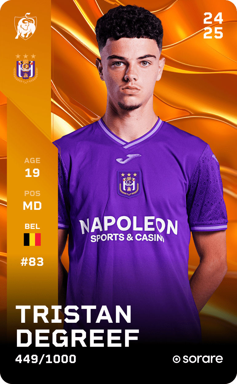 Tristan Degreef 2024-25 • Limited 449/1000