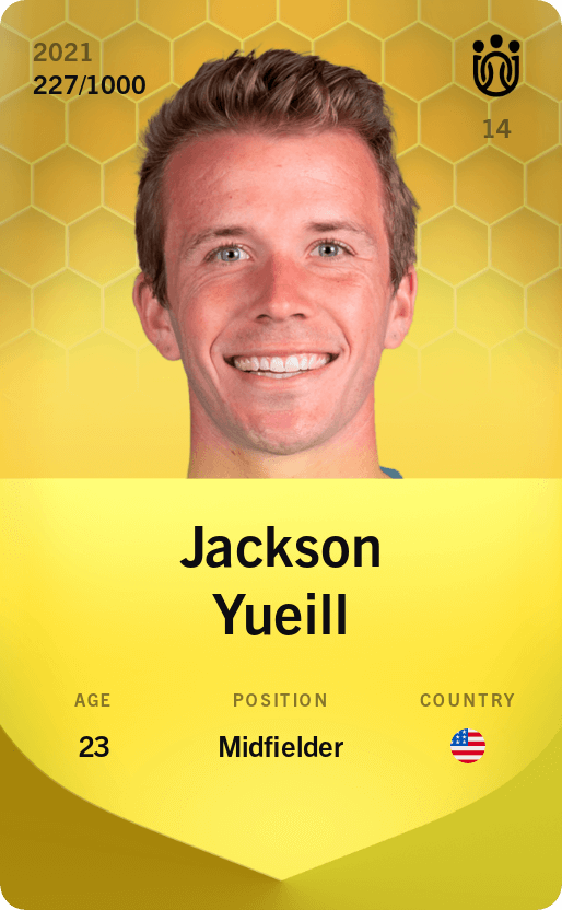 Jackson Yueill 2021-22 • Limited 227/1000