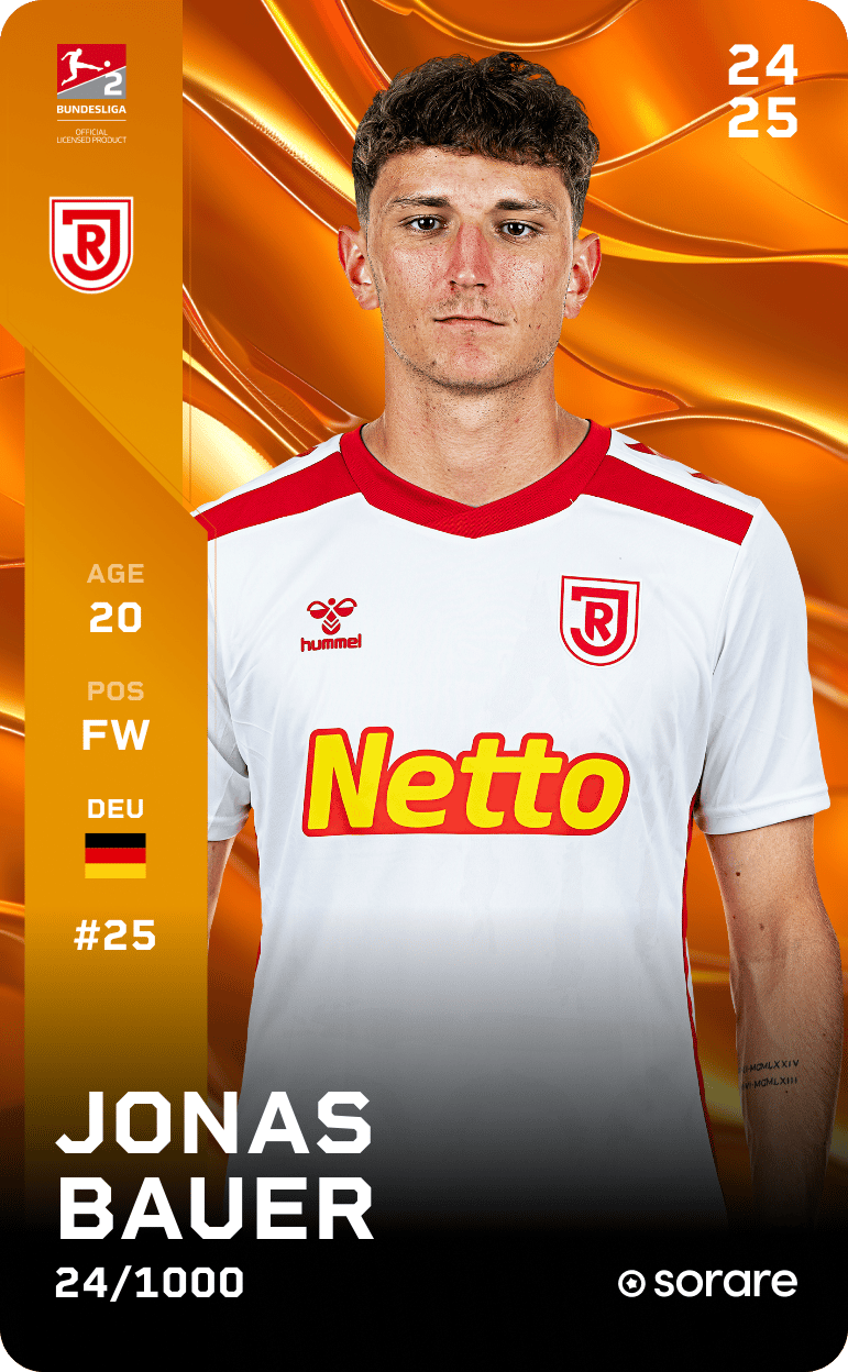Jonas Bauer 2024-25 • Limited 24/1000