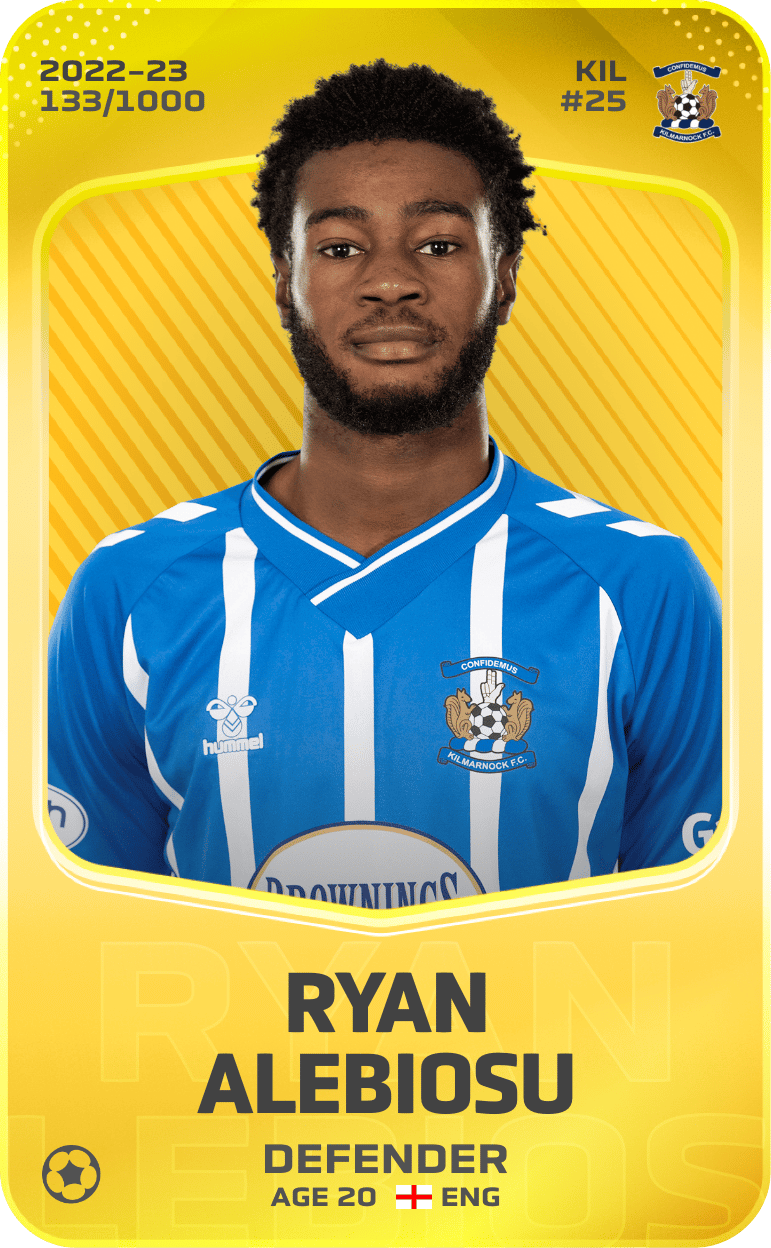 Ryan Alebiosu 2022-23 • Limited 133/1000