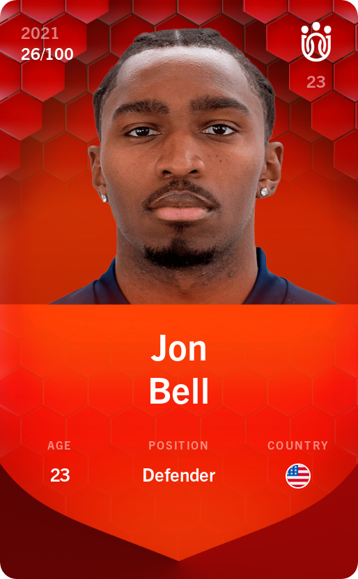 Sorare - Sorare Official - Jon Bell 2021-22 • Rare 26/100 - NFT # 47755792986773962693631354295951069075047362915832504048250054588209248327476