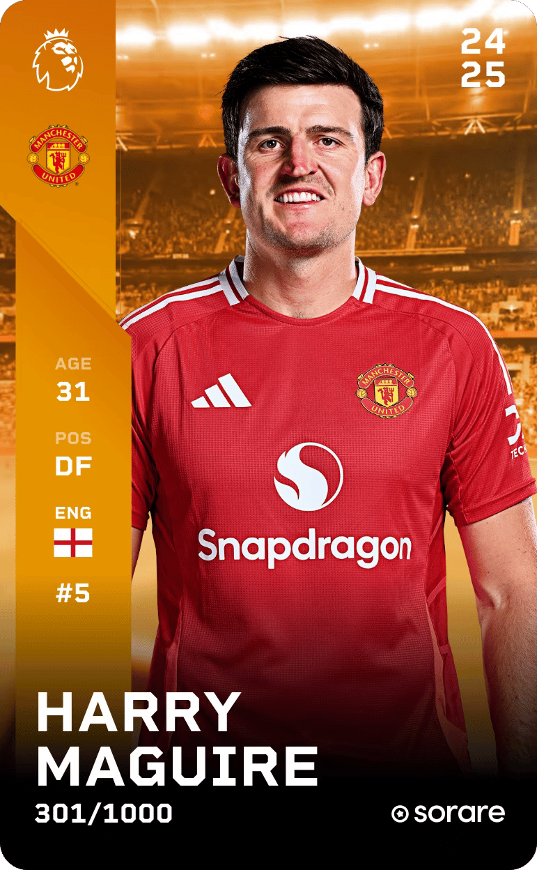 Harry Maguire 2024-25 • Limited 301/1000