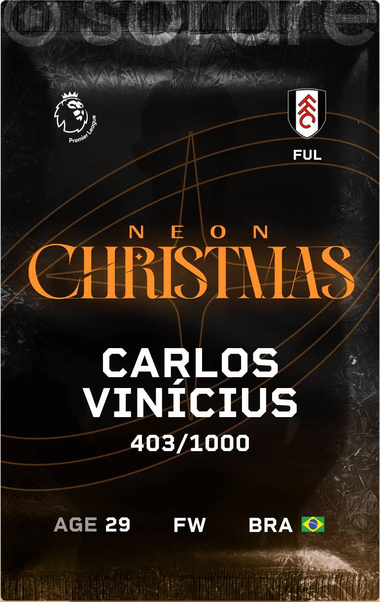 Carlos Vinícius 2024-25 • Limited 403/1000