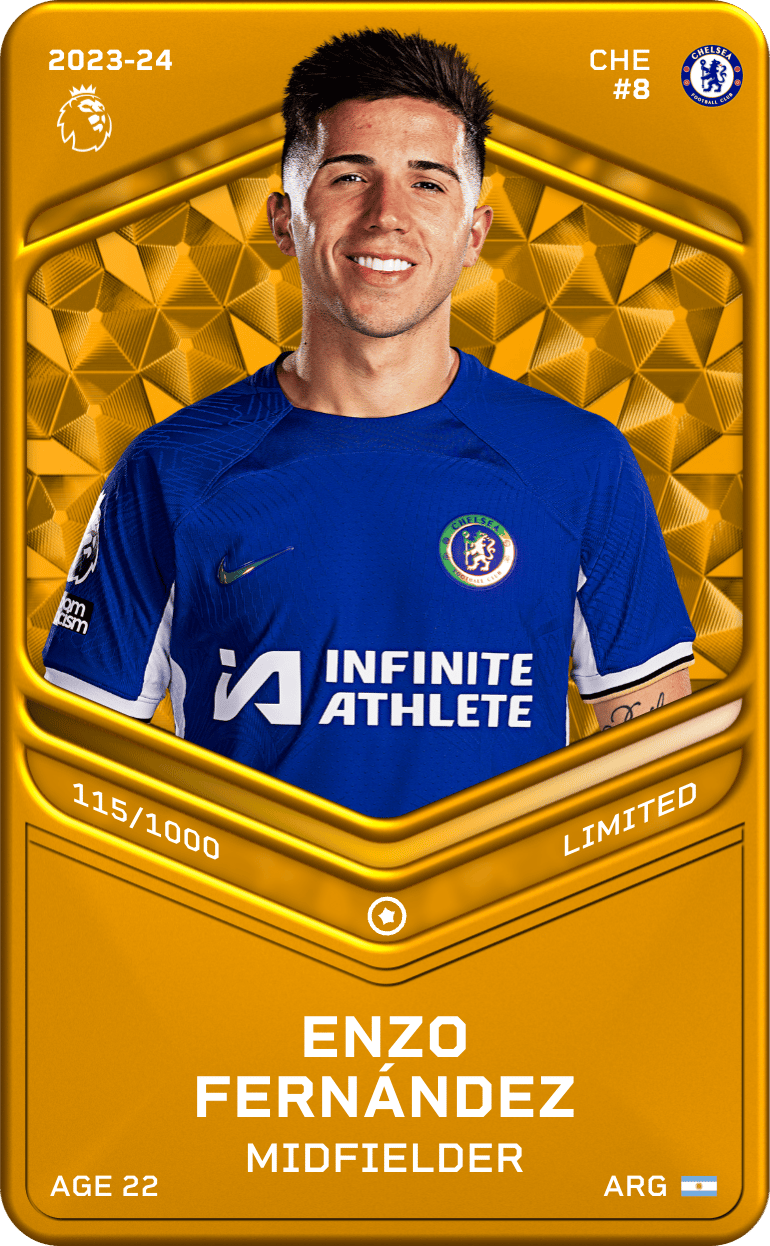 Enzo Fernández 2023-24 • Limited 115/1000