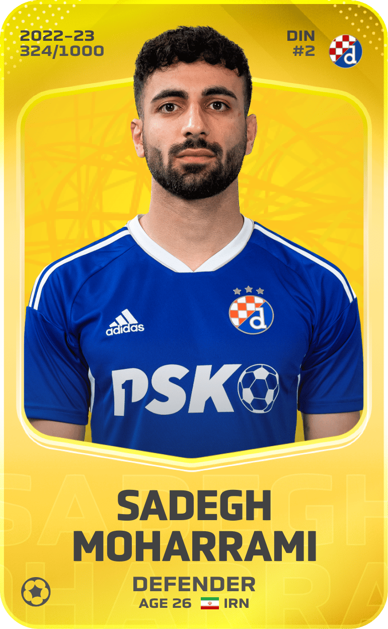 Sadegh Moharrami 2022-23 • Limited 324/1000