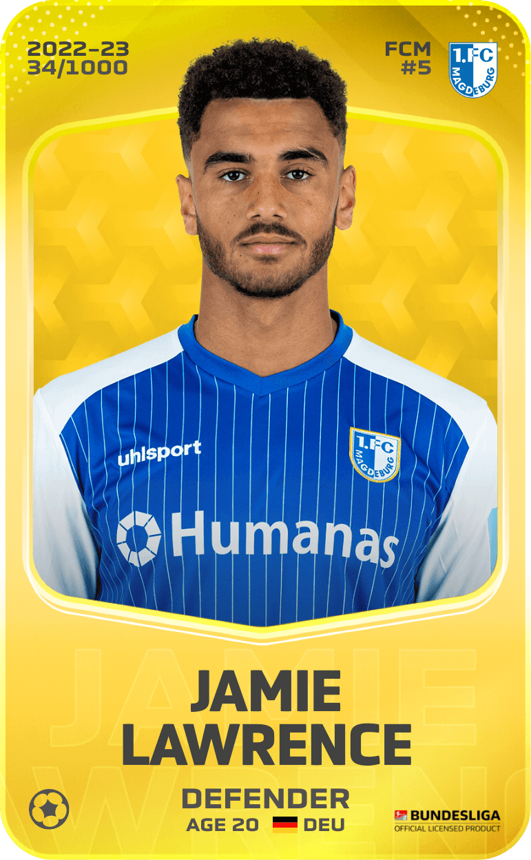 Jamie Lawrence 2022-23 • Limited 34/1000