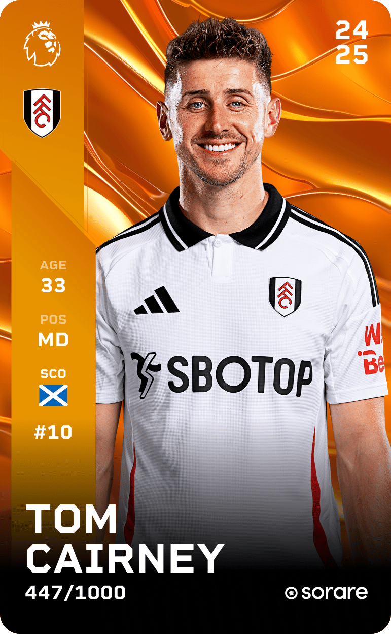 Tom Cairney 2024-25 • Limited 447/1000