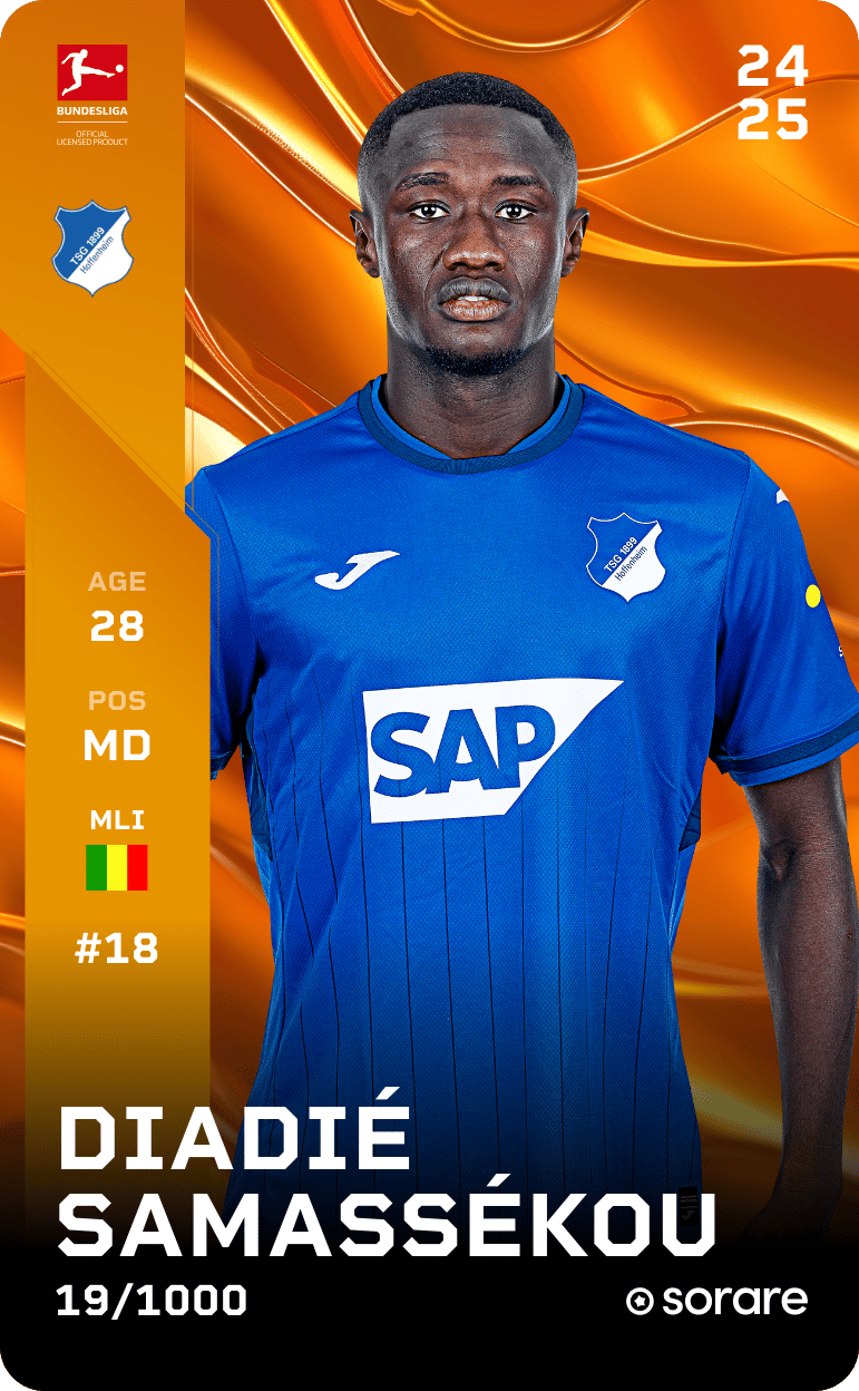 Diadié Samassékou 2024-25 • Limited 19/1000