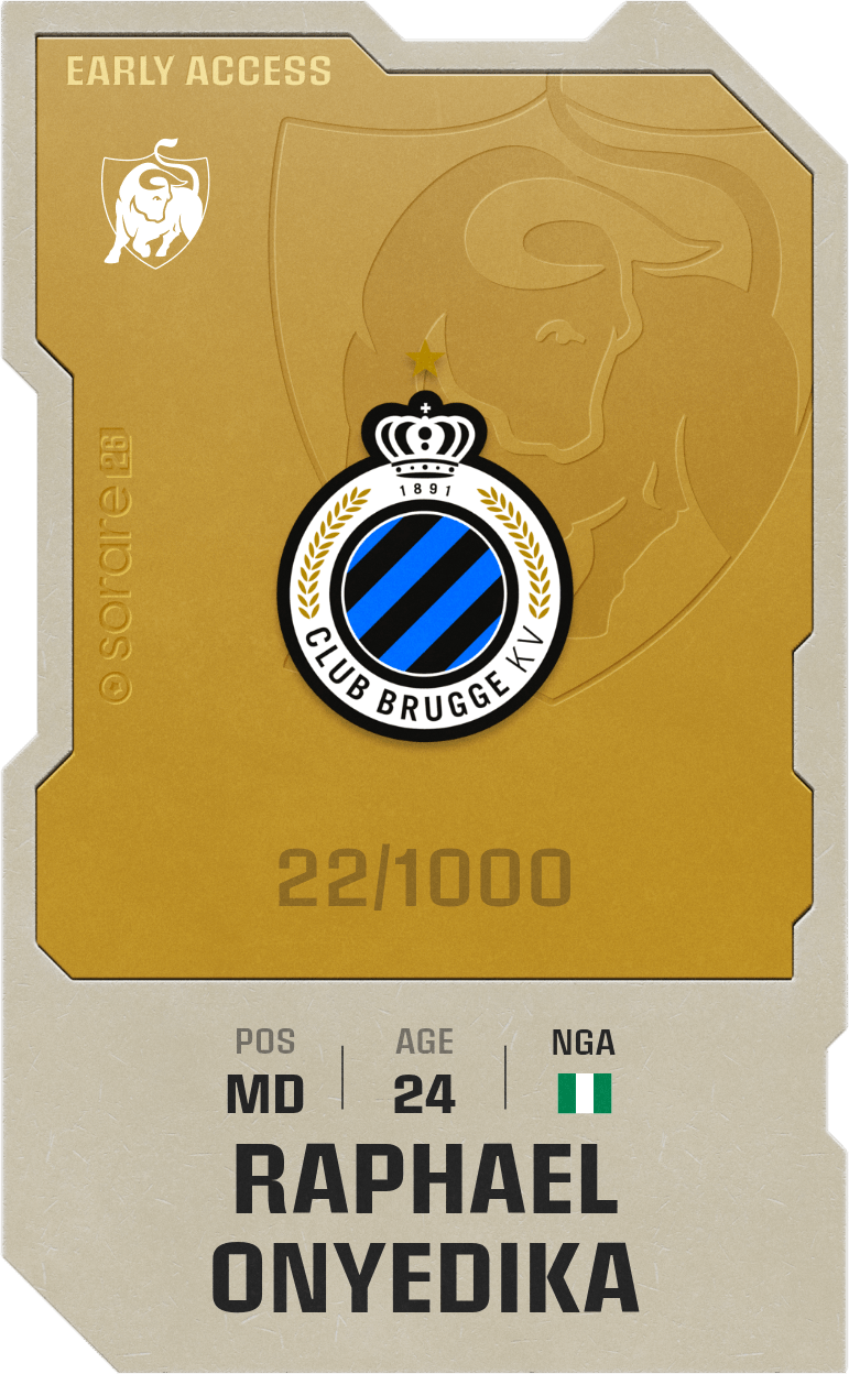 Raphael Onyedika 2025-26 • Limited 22/1000