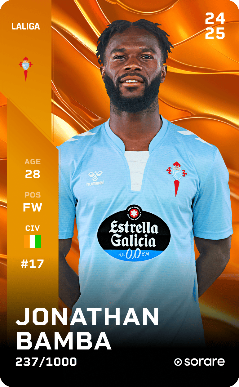 Jonathan Bamba 2024-25 • Limited 237/1000
