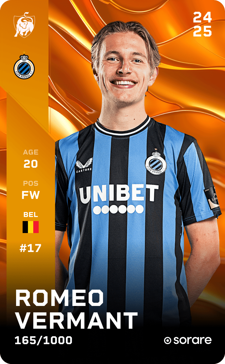 Romeo Vermant 2024-25 • Limited 165/1000