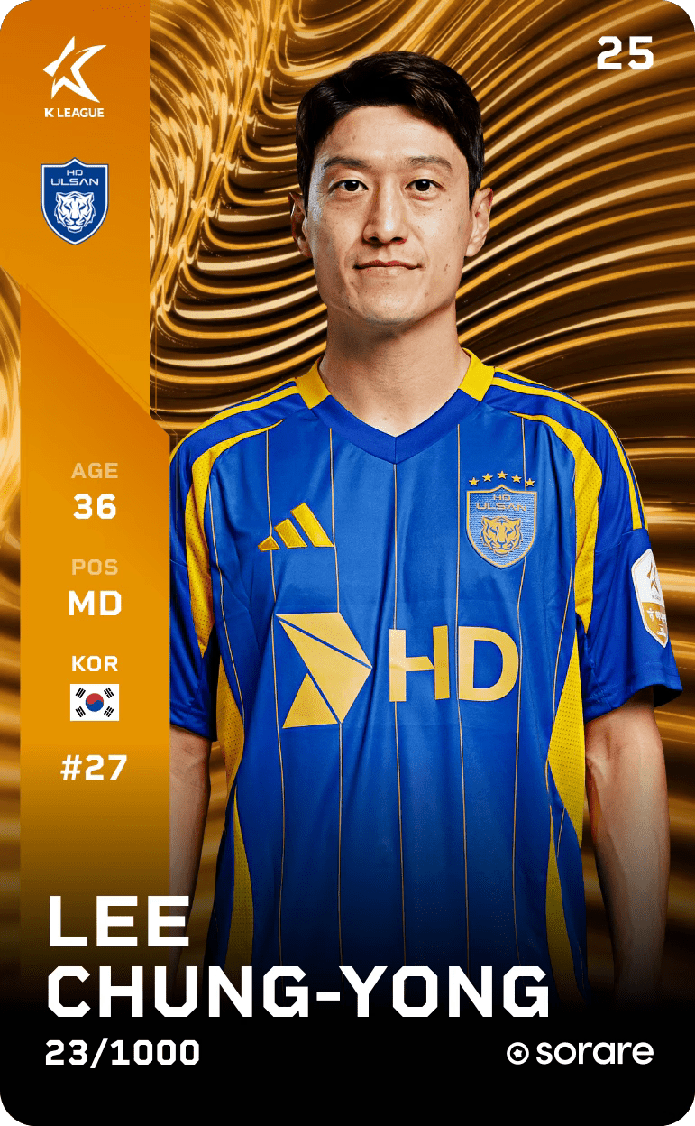 Lee Chung-Yong 2025-26 • Limited 23/1000