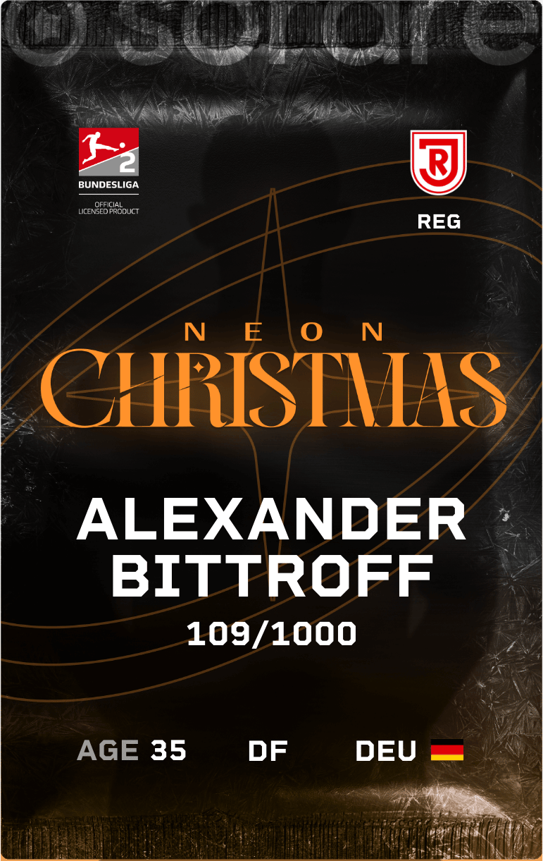 Alexander Bittroff 2024-25 • Limited 109/1000