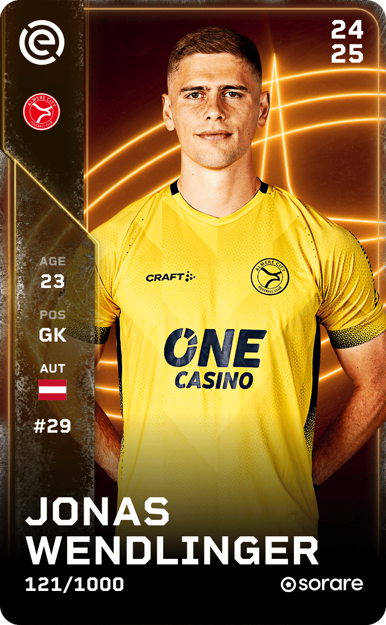 Jonas Wendlinger 2024-25 • Limited 121/1000