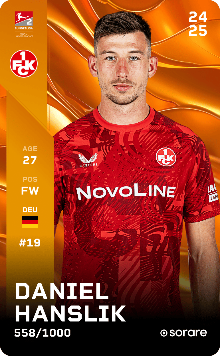 Daniel Hanslik 2024-25 • Limited 558/1000