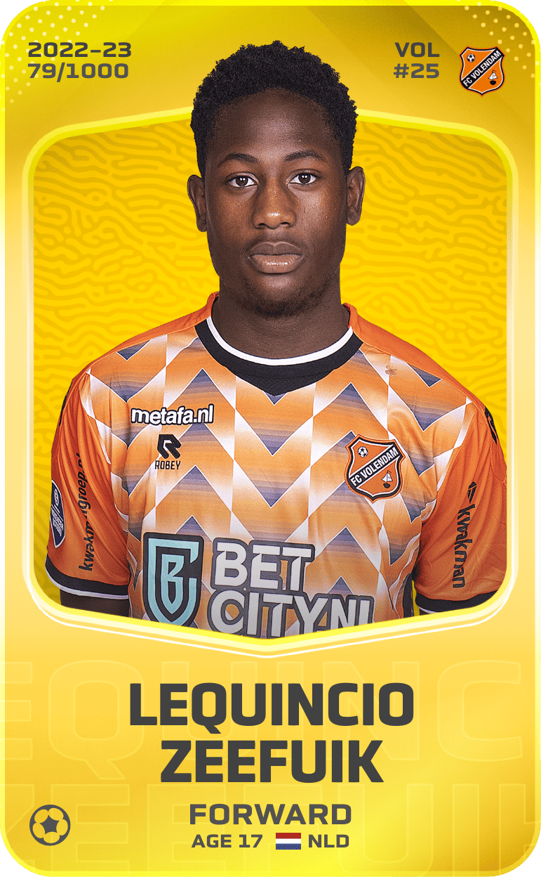 Lequincio Zeefuik 2022-23 • Limited 79/1000