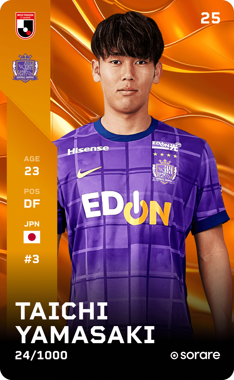 Taichi Yamasaki 2025-26 • Limited 24/1000