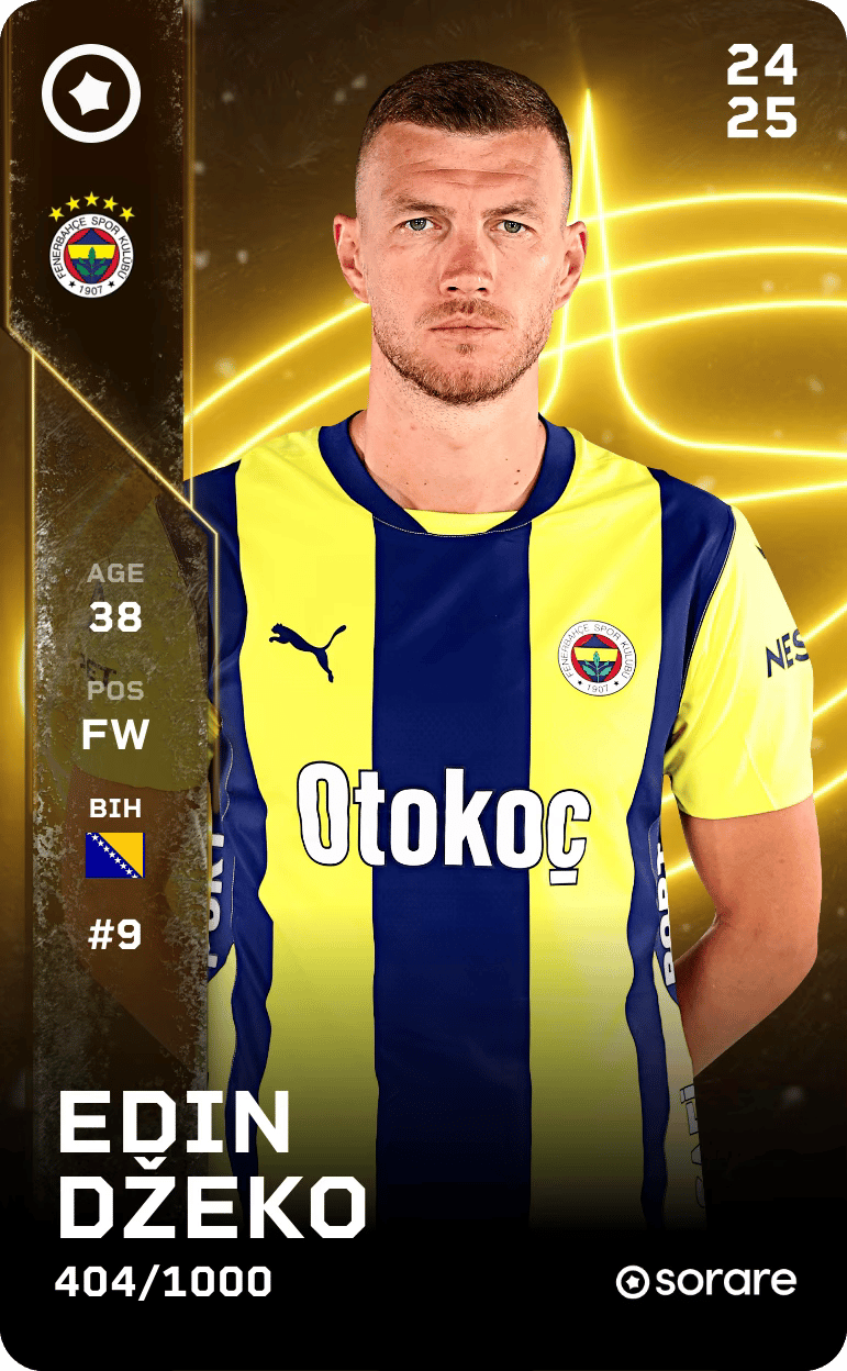 Edin Džeko 2024-25 • Limited 404/1000