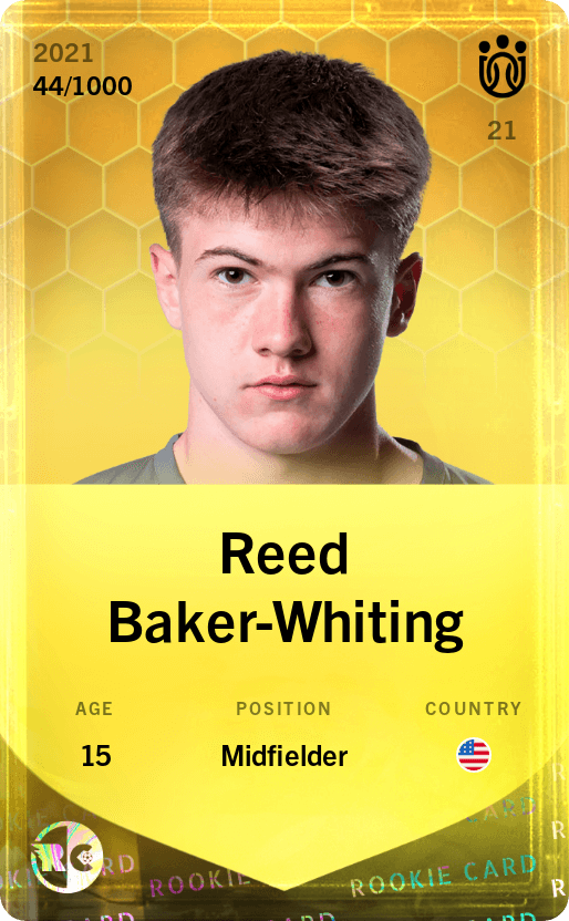 Reed Baker-Whiting 2021-22 • Limited 44/1000