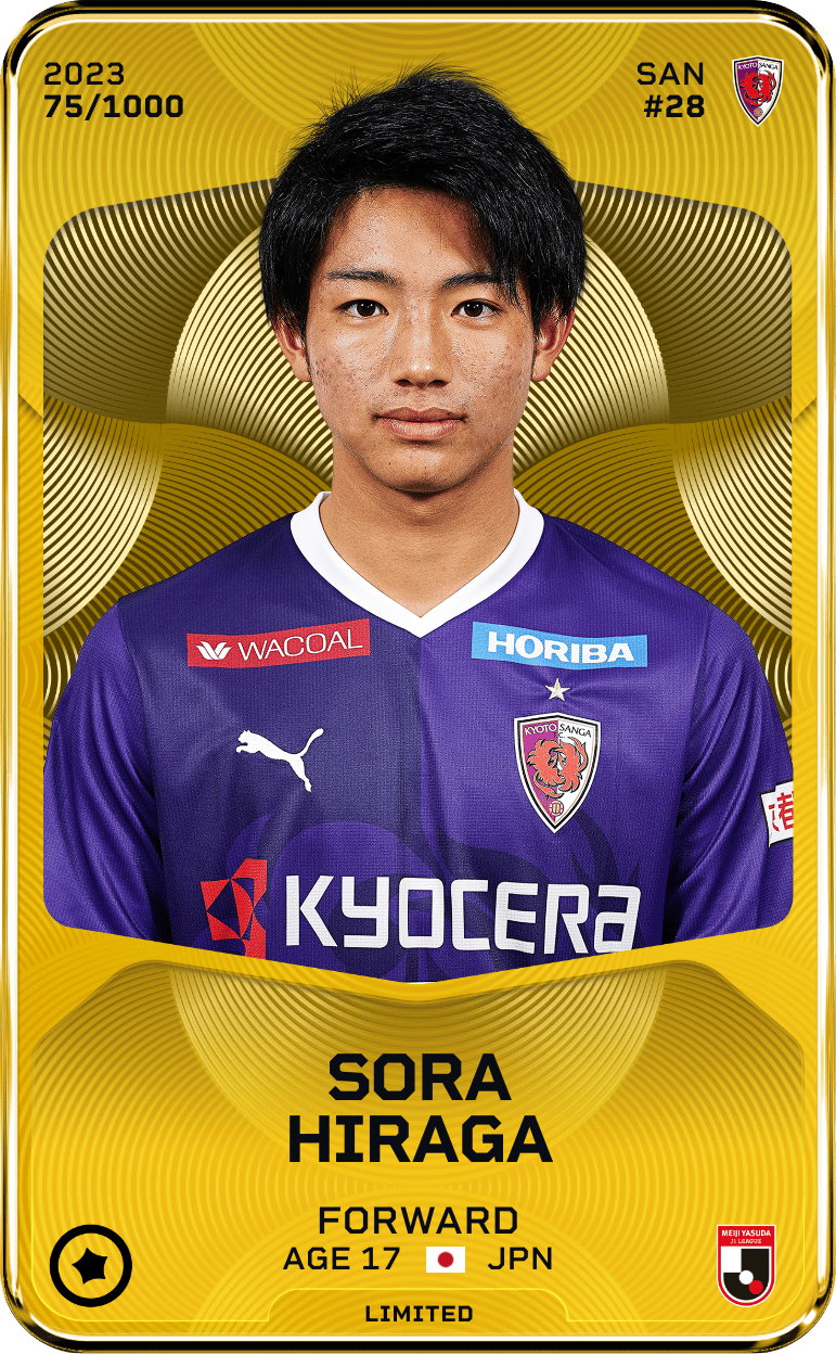 Sora Hiraga 2023-24 • Limited 75/1000