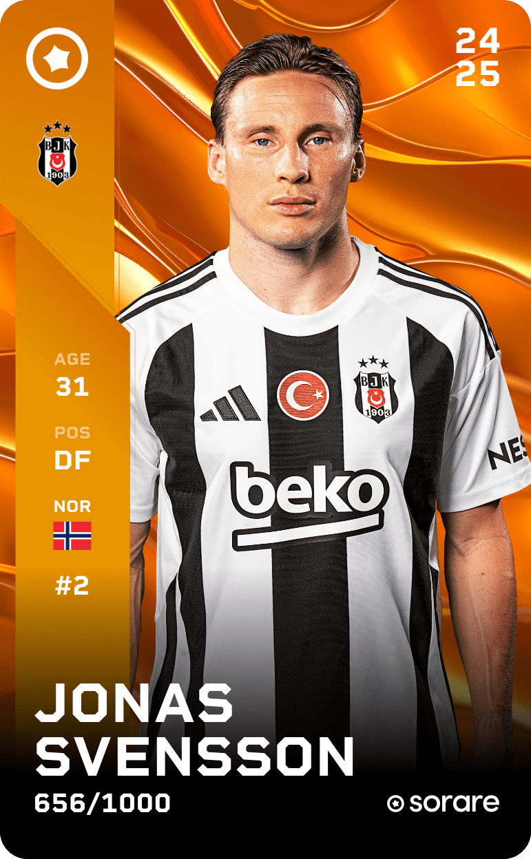 Jonas Svensson 2024-25 • Limited 656/1000