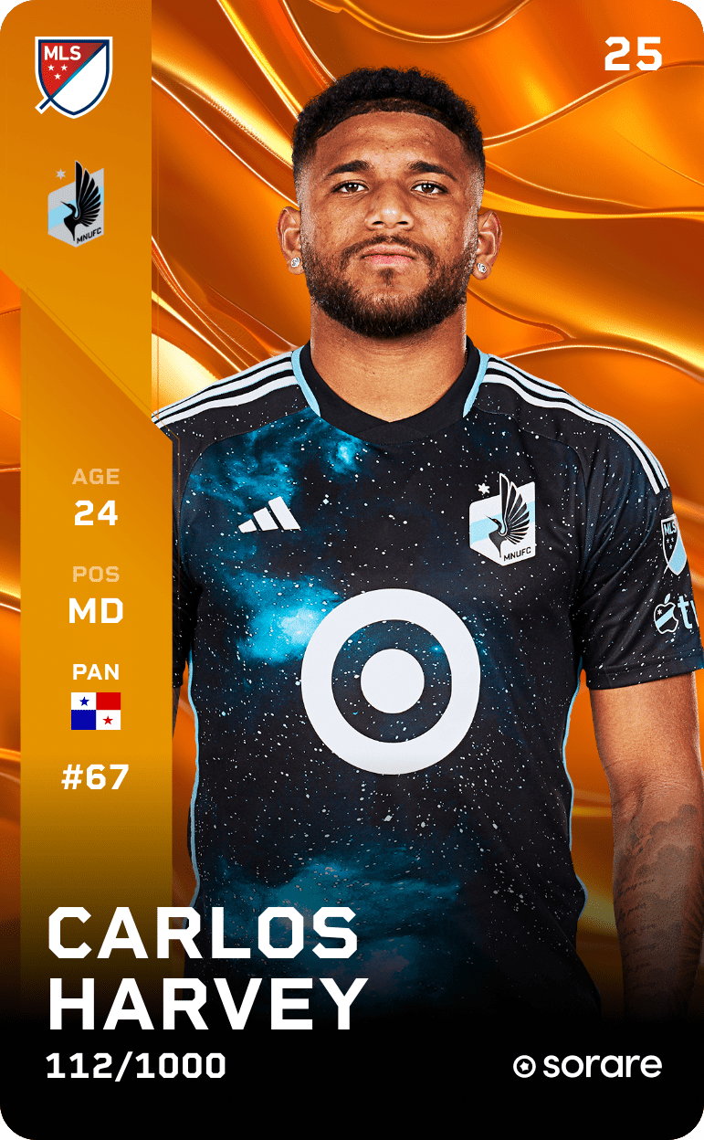 Carlos Harvey 2025-26 • Limited 112/1000