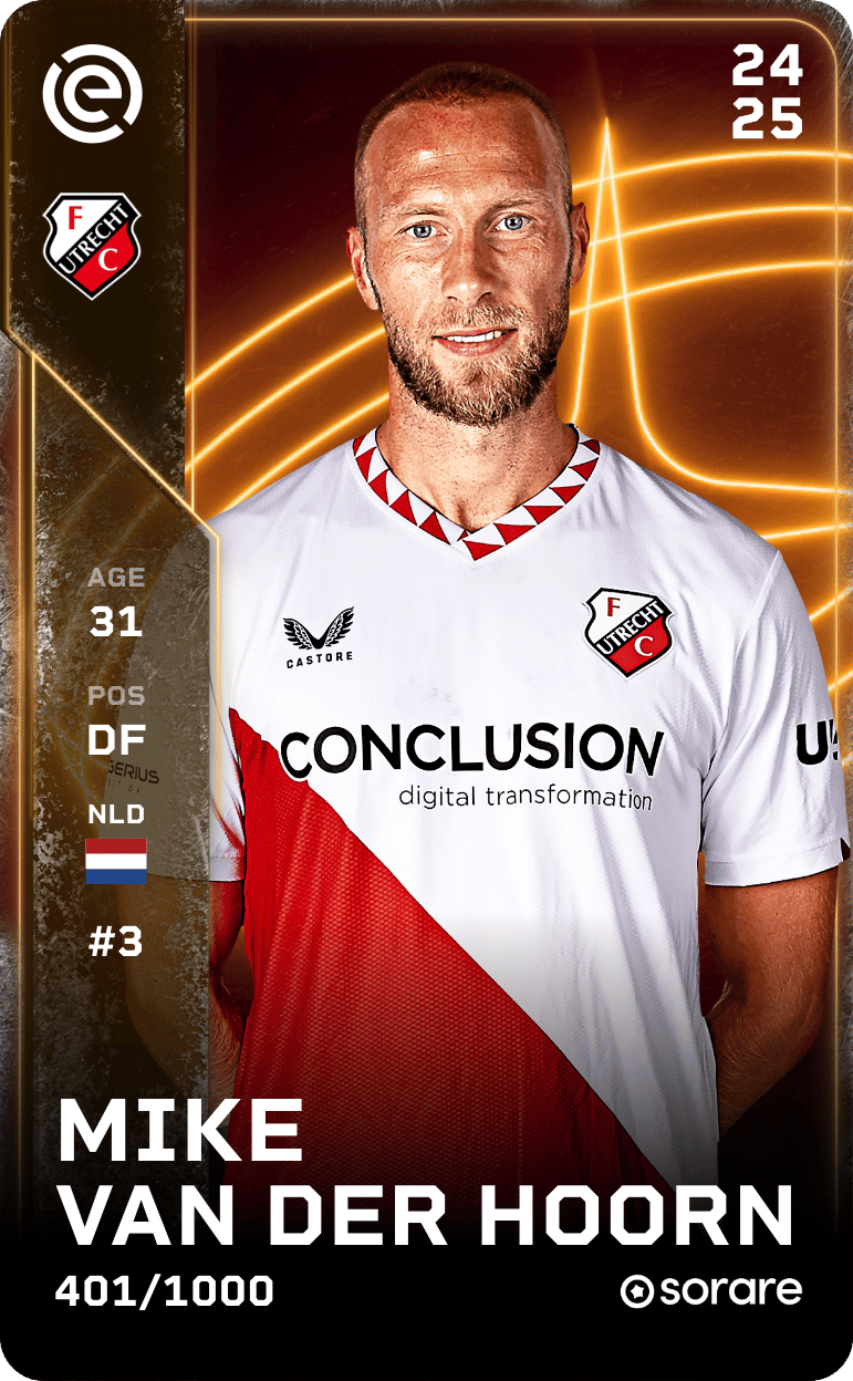 Mike van der Hoorn 2024-25 • Limited 401/1000