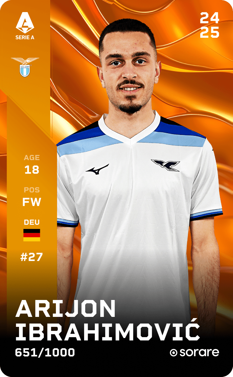 Arijon Ibrahimović 2024-25 • Limited 651/1000