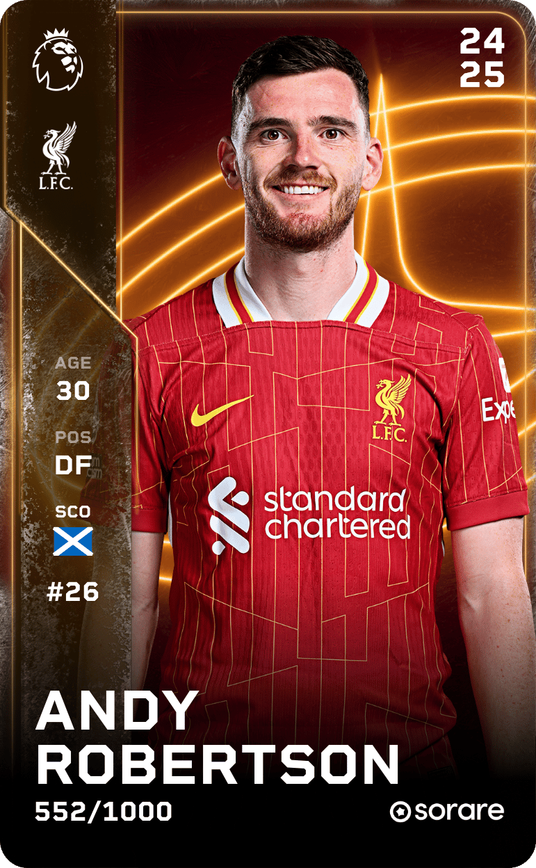 Andy Robertson 2024-25 • Limited 552/1000