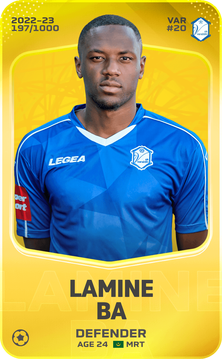 Lamine Ba 2022-23 • Limited 197/1000
