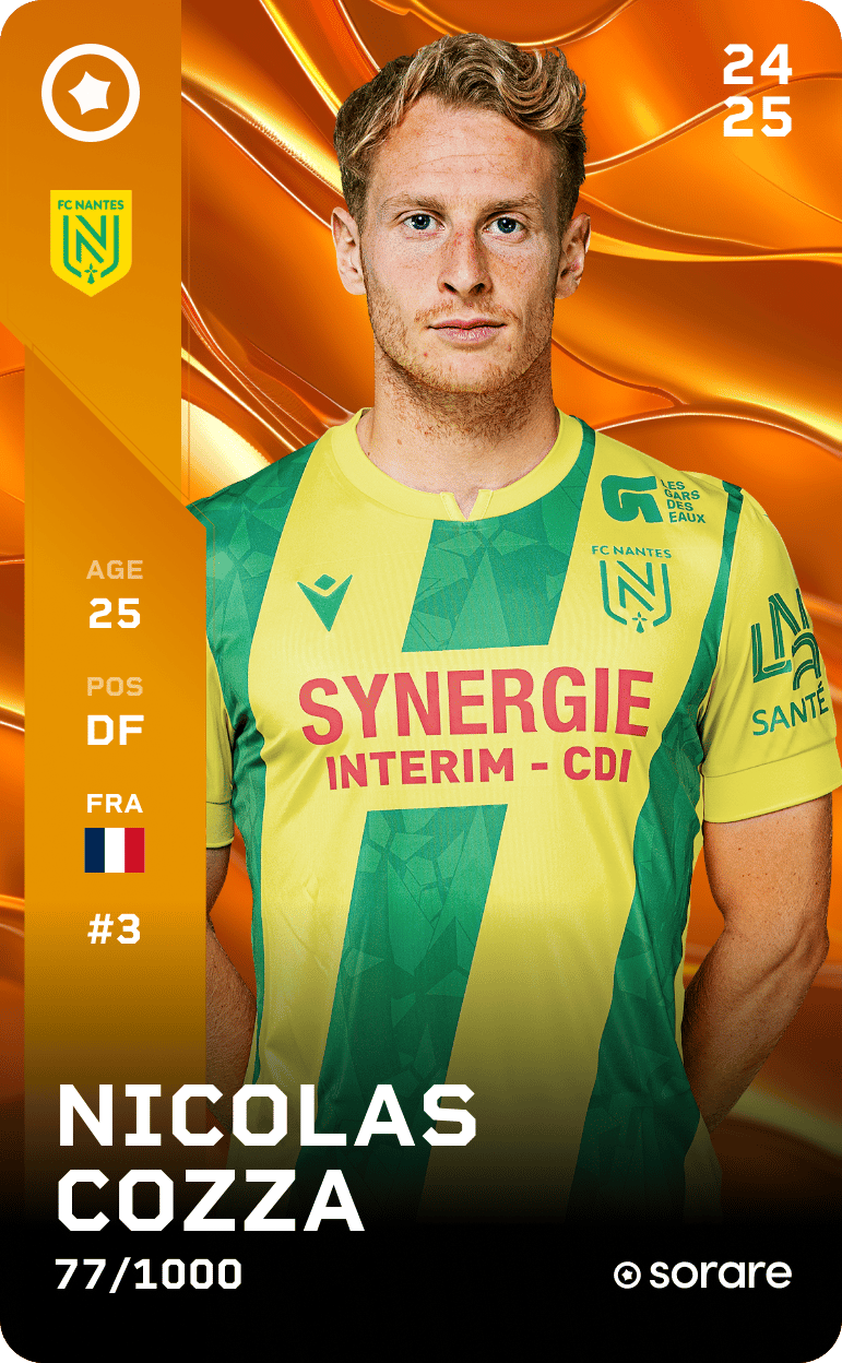 Nicolas Cozza 2024-25 • Limited 77/1000