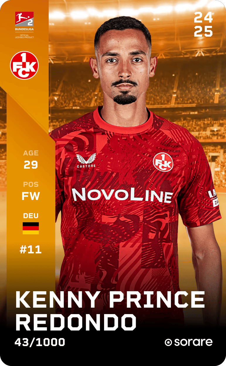 Kenny Prince Redondo 2024-25 • Limited 43/1000