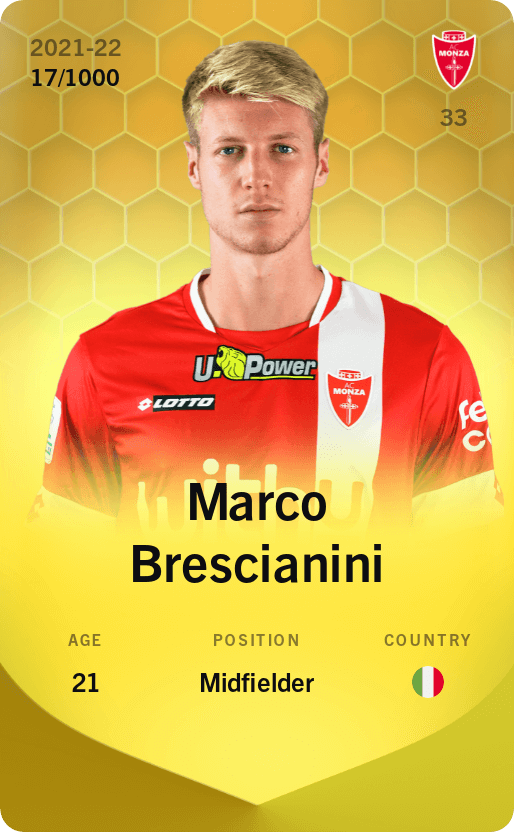 Marco Brescianini 2021-22 • Limited 17/1000