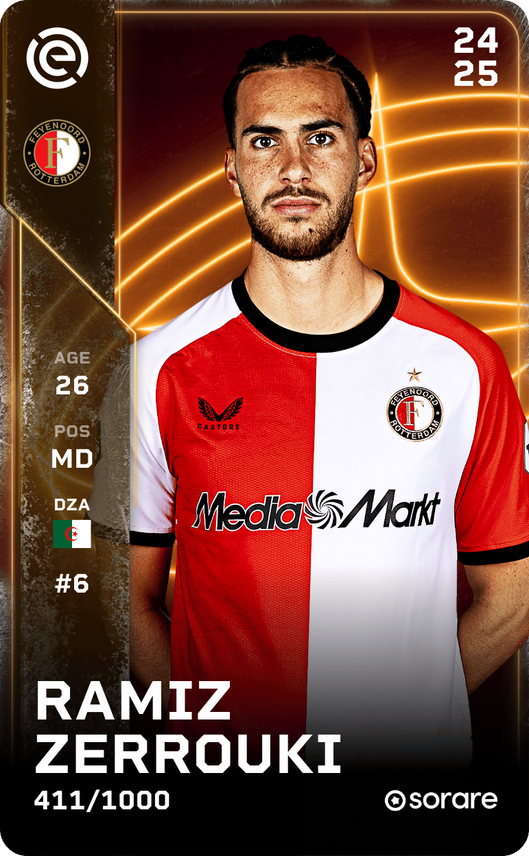 Ramiz Zerrouki 2024-25 • Limited 411/1000