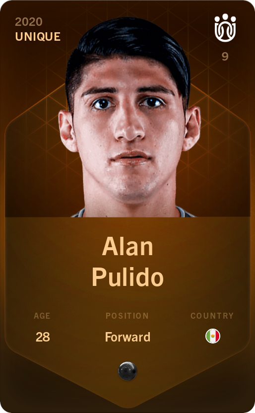 Sorare - Sorare Official - Alan Pulido 2020-21 • Unique - NFT # 35722114991235002946803227826559716362323877058838905230911130105193916108185