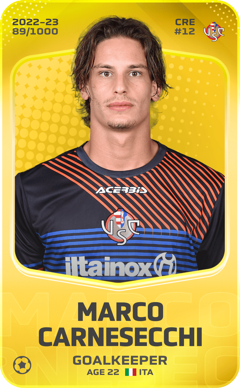 Marco Carnesecchi 2022-23 • Limited 89/1000