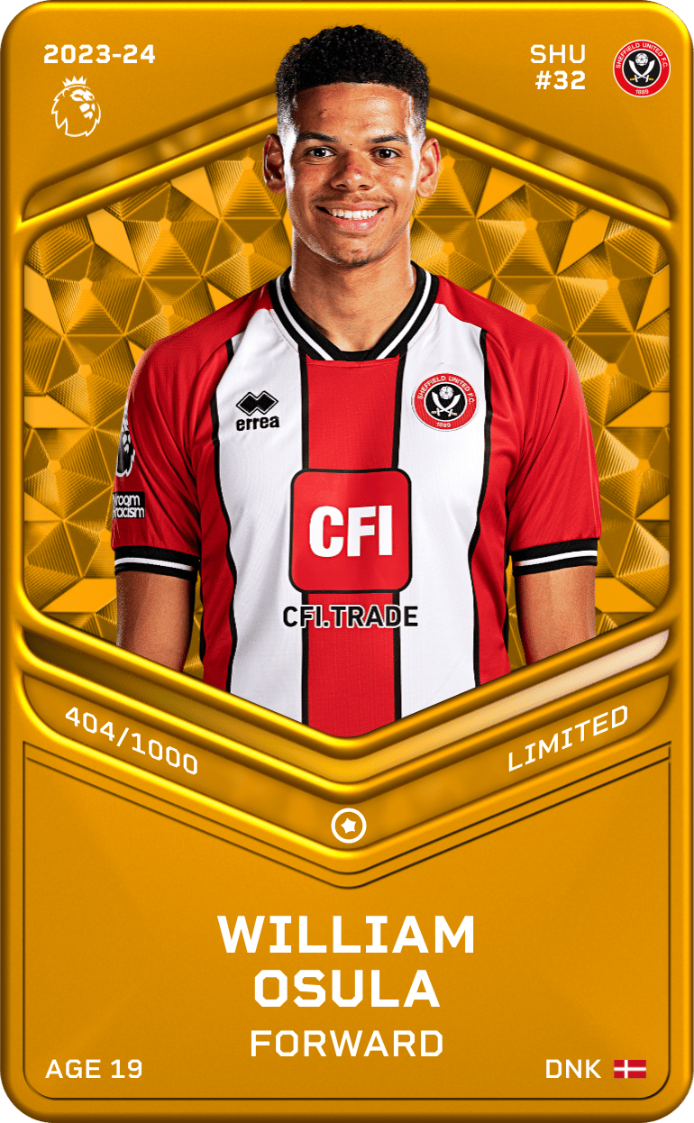 William Osula 2023-24 • Limited 404/1000