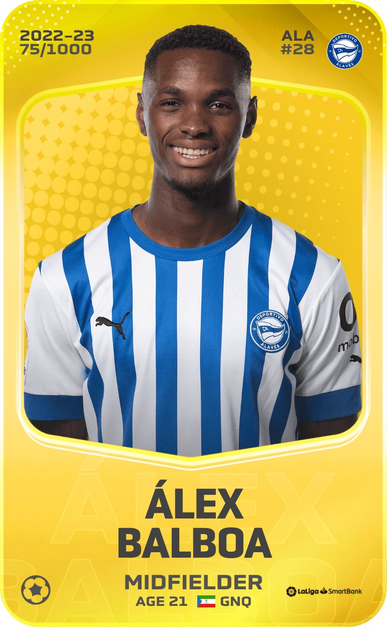 Álex Balboa 2022-23 • Limited 75/1000