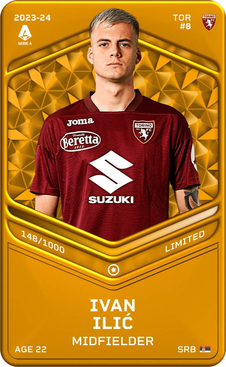 Ivan Ilić 2023-24 • Limited 148/1000