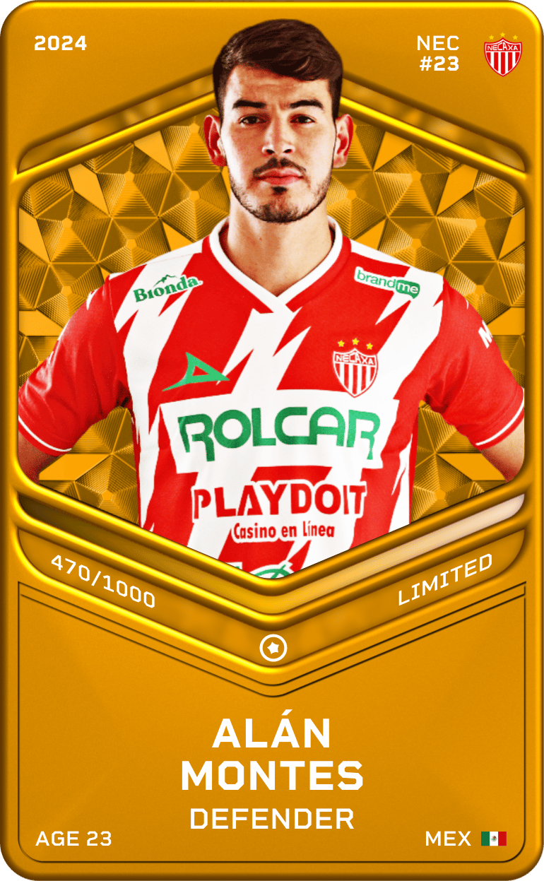 Alán Montes 2024-25 • Limited 470/1000