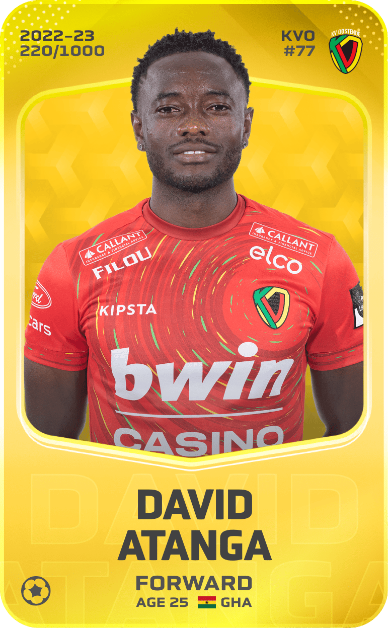 David Atanga 2022-23 • Limited 220/1000