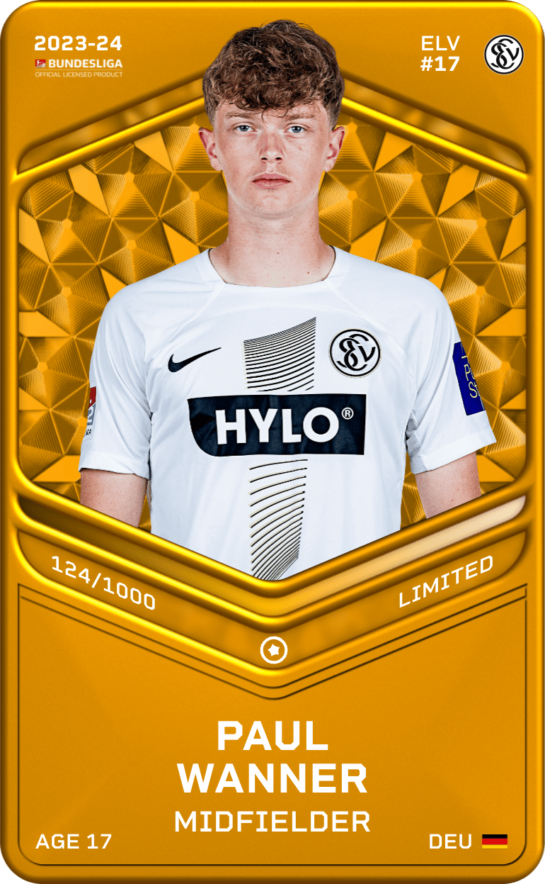 Paul Wanner 2023-24 • Limited 124/1000