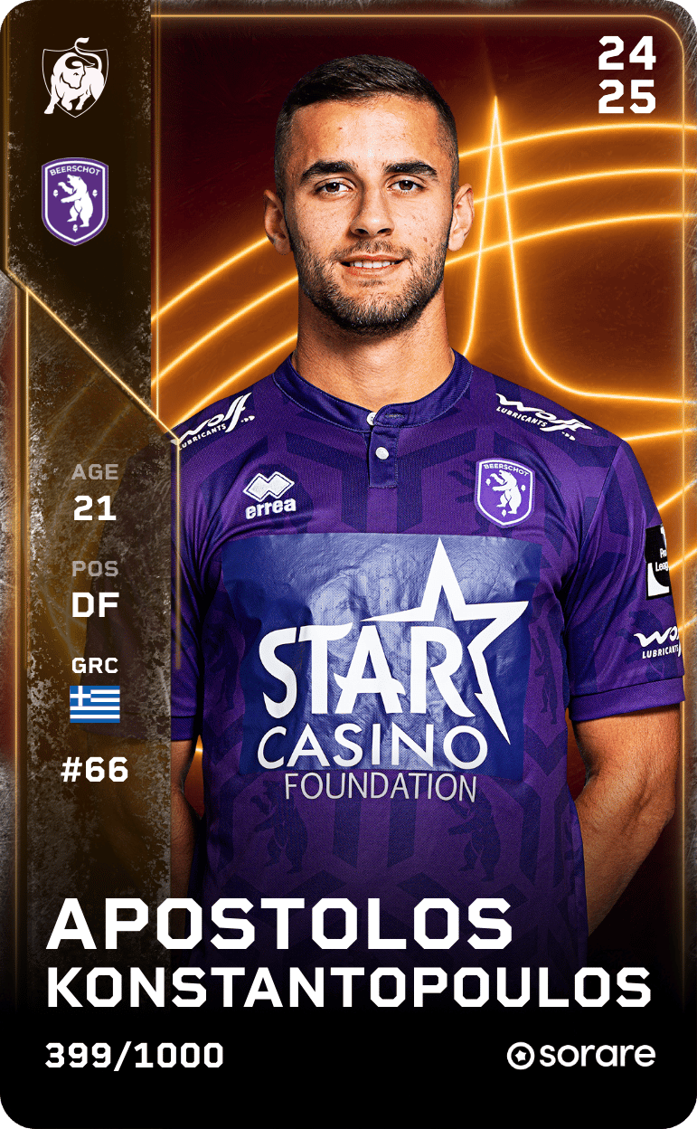 Apostolos Konstantopoulos 2024-25 • Limited 399/1000