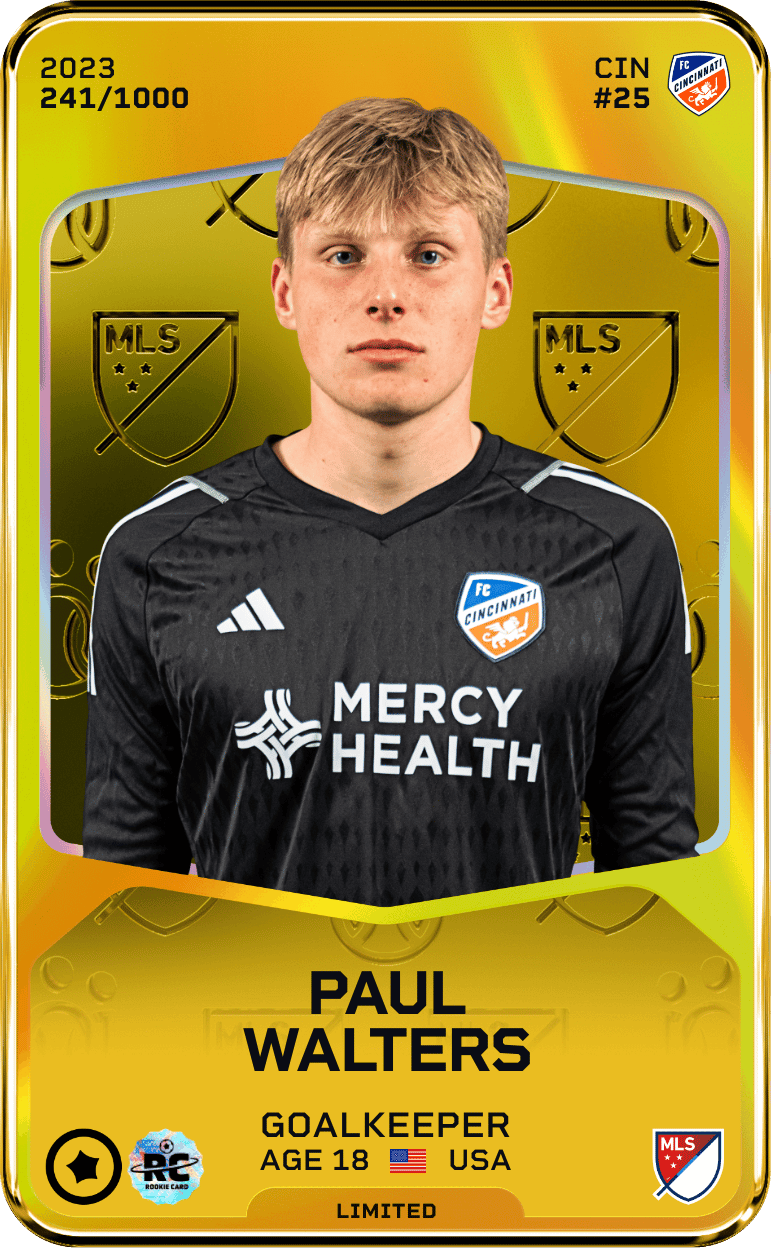 Paul Walters 2023-24 • Limited 241/1000