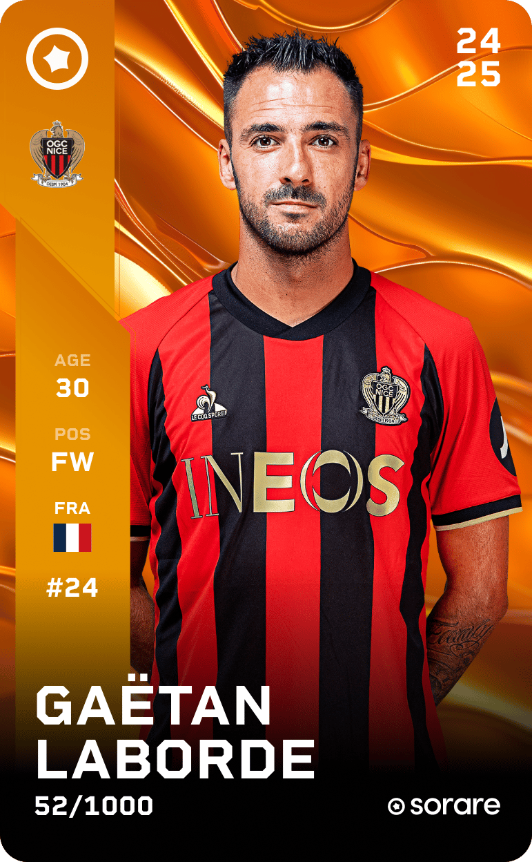 Gaëtan Laborde 2024-25 • Limited 52/1000